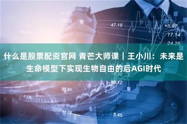 什么是股票配资官网 青芒大师课｜王小川：未来是生命模型下实现生物自由的后AGI时代